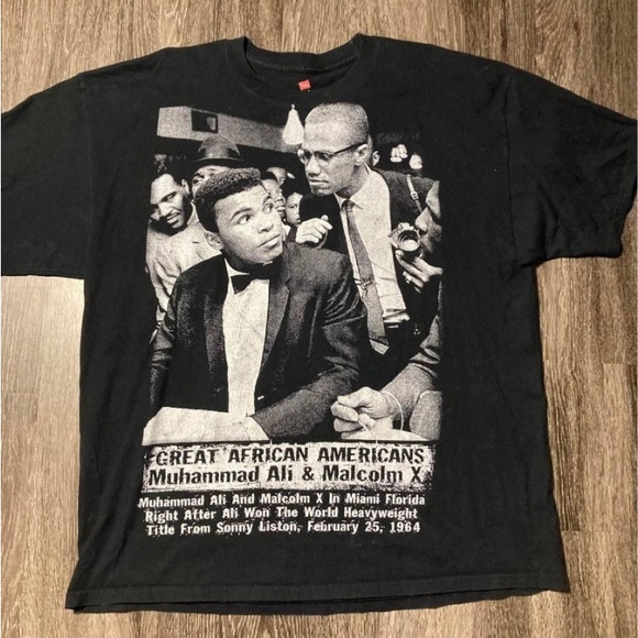 Hanes Other - Malcolm X Muhammad Ali shirt size 2XL